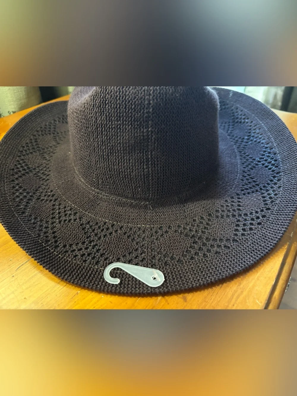 NWT Wyeth Evie Packable Mesh  Hat Brown
